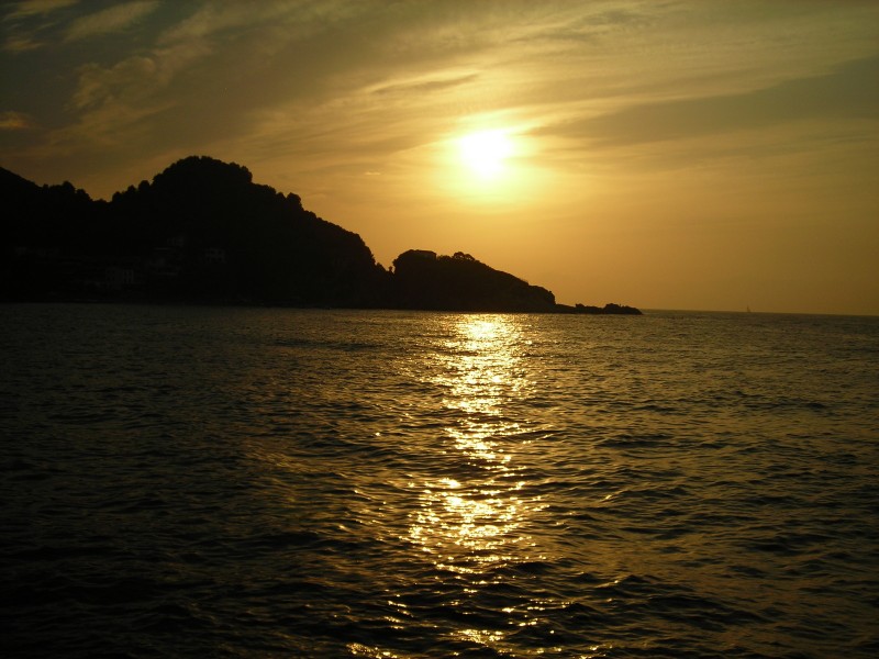 Sunset at Cotoncello