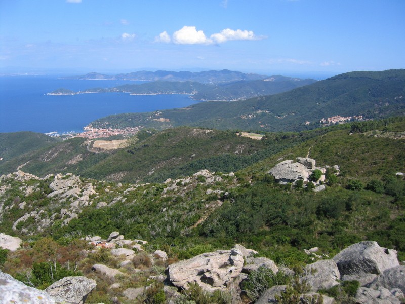 Parte settentrionale dell'Isola d'Elba