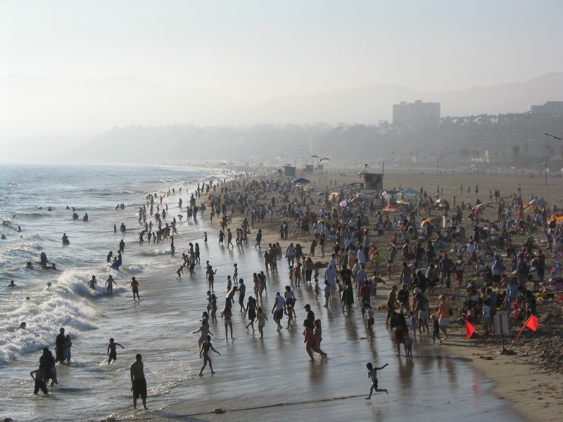 Santa Monica beach