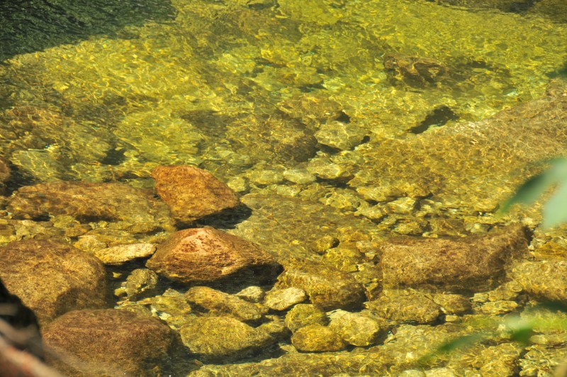 Transparent water