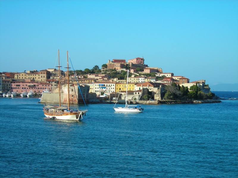 Arrival at Portoferraio